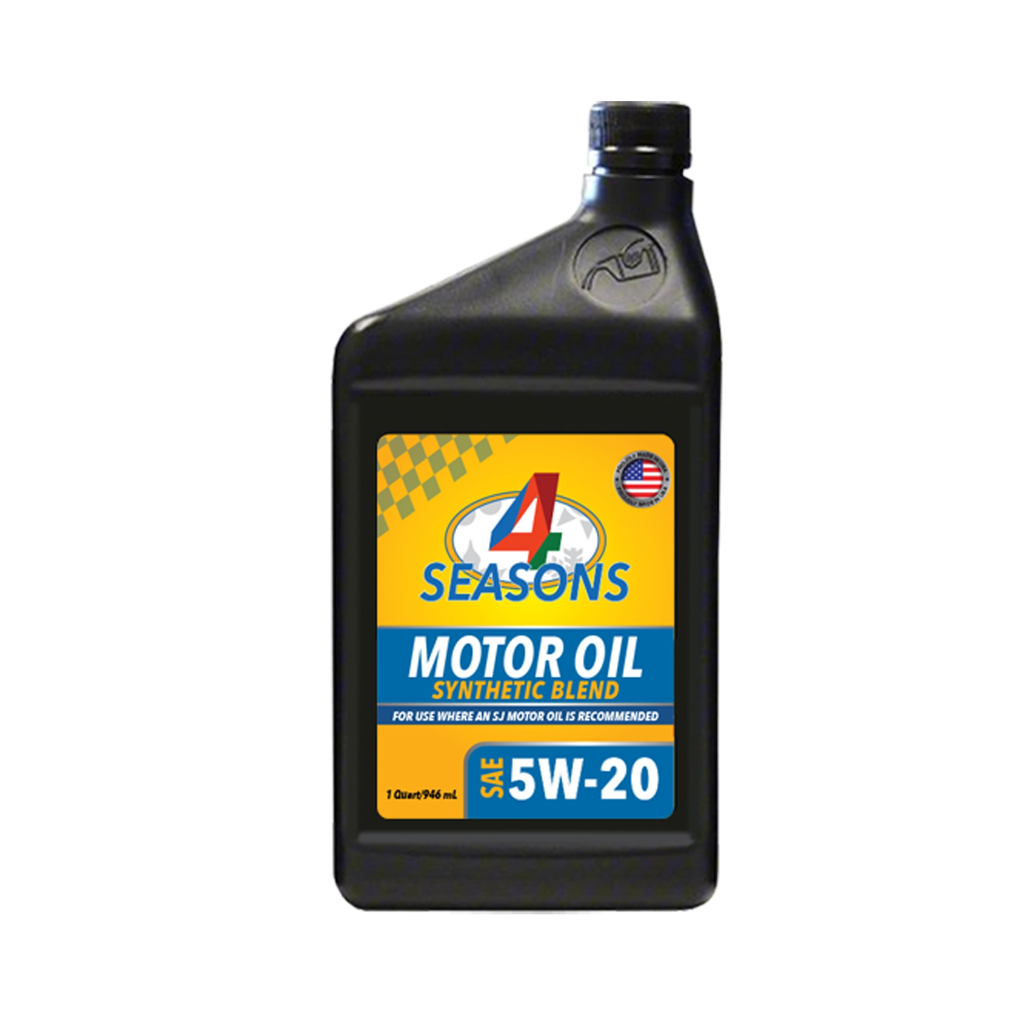 4 Seasons - Motor Oil 5W20 - 6/1qt | Bulk Pallet (182 Cases)