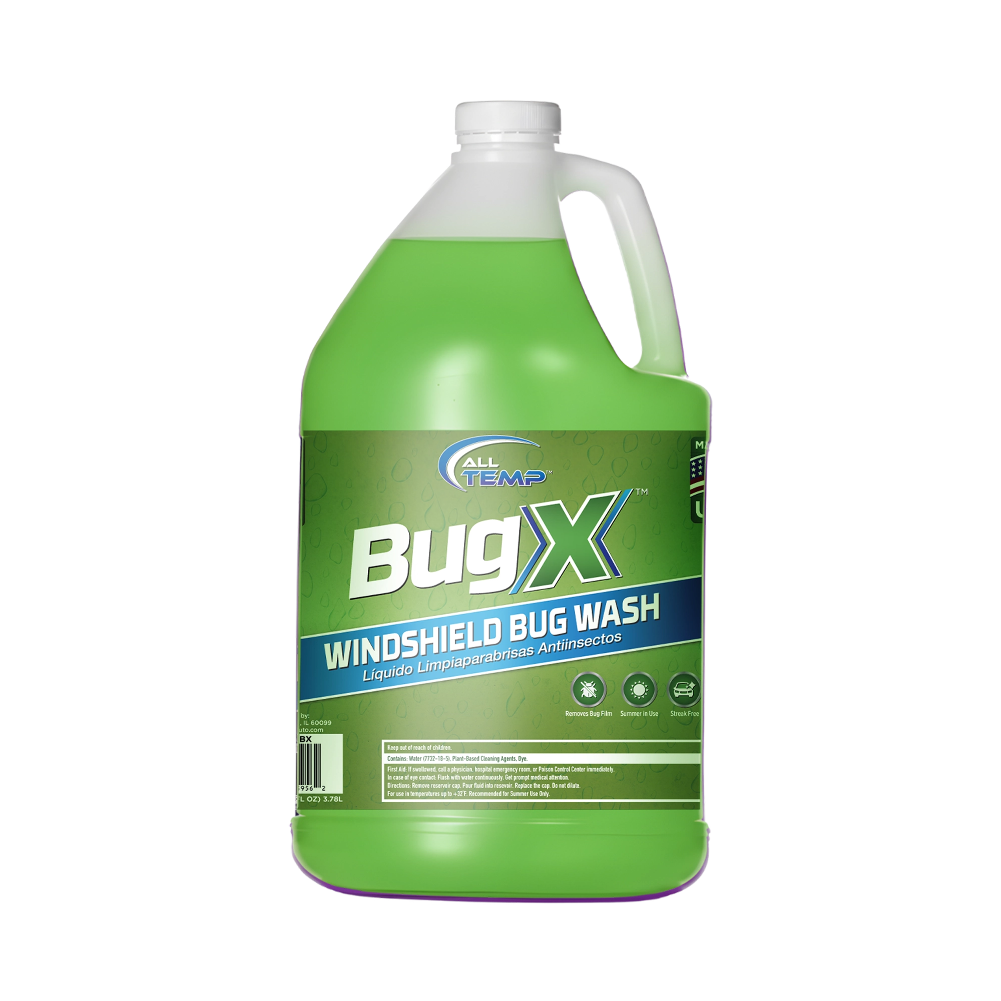 All Temp - Bug Wash +32 6/1Gal | Bulk Pallet (35 Cases)