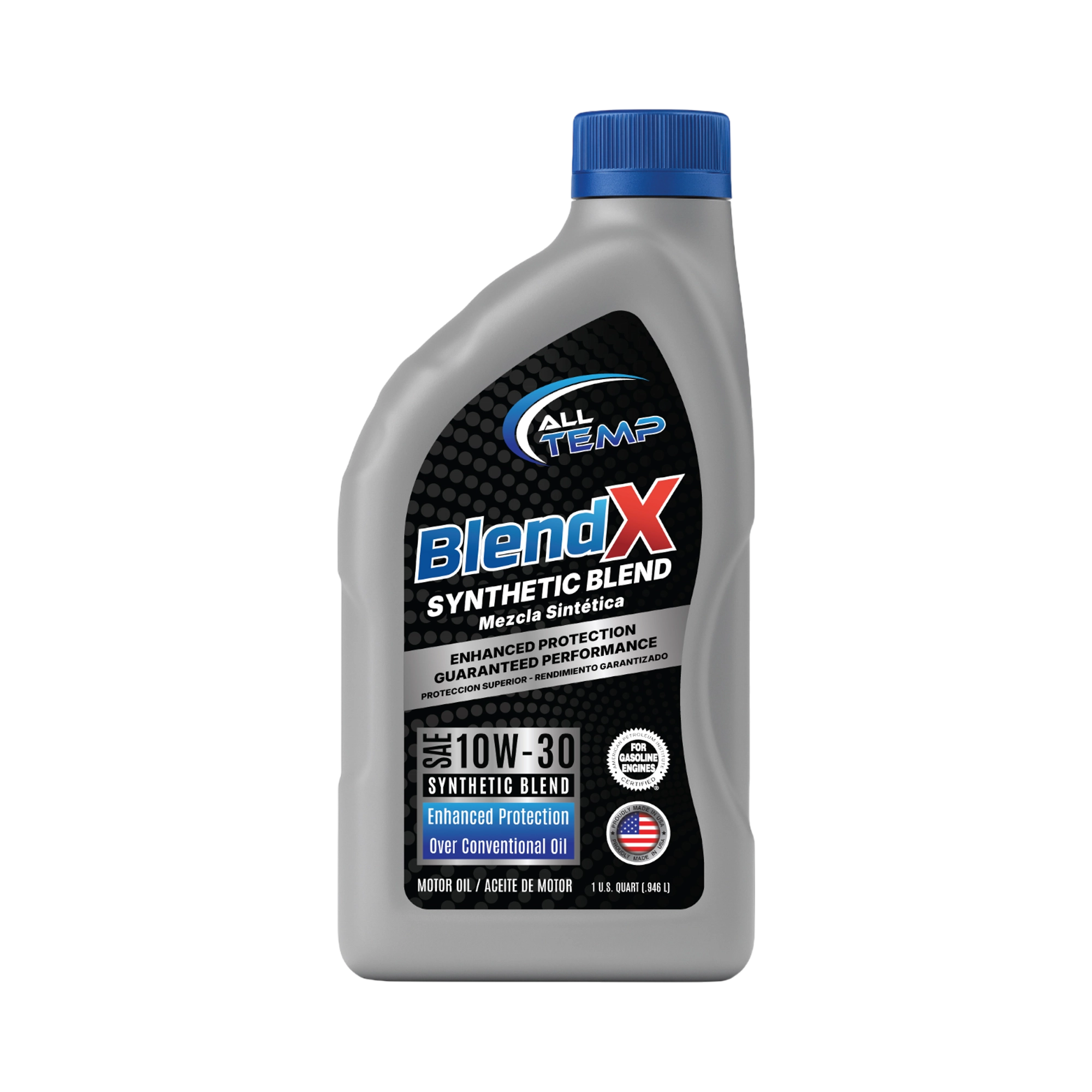 Blendx - Synthetic Blend 10W30 - 6/1qt | Bulk pallet (186 Cases)