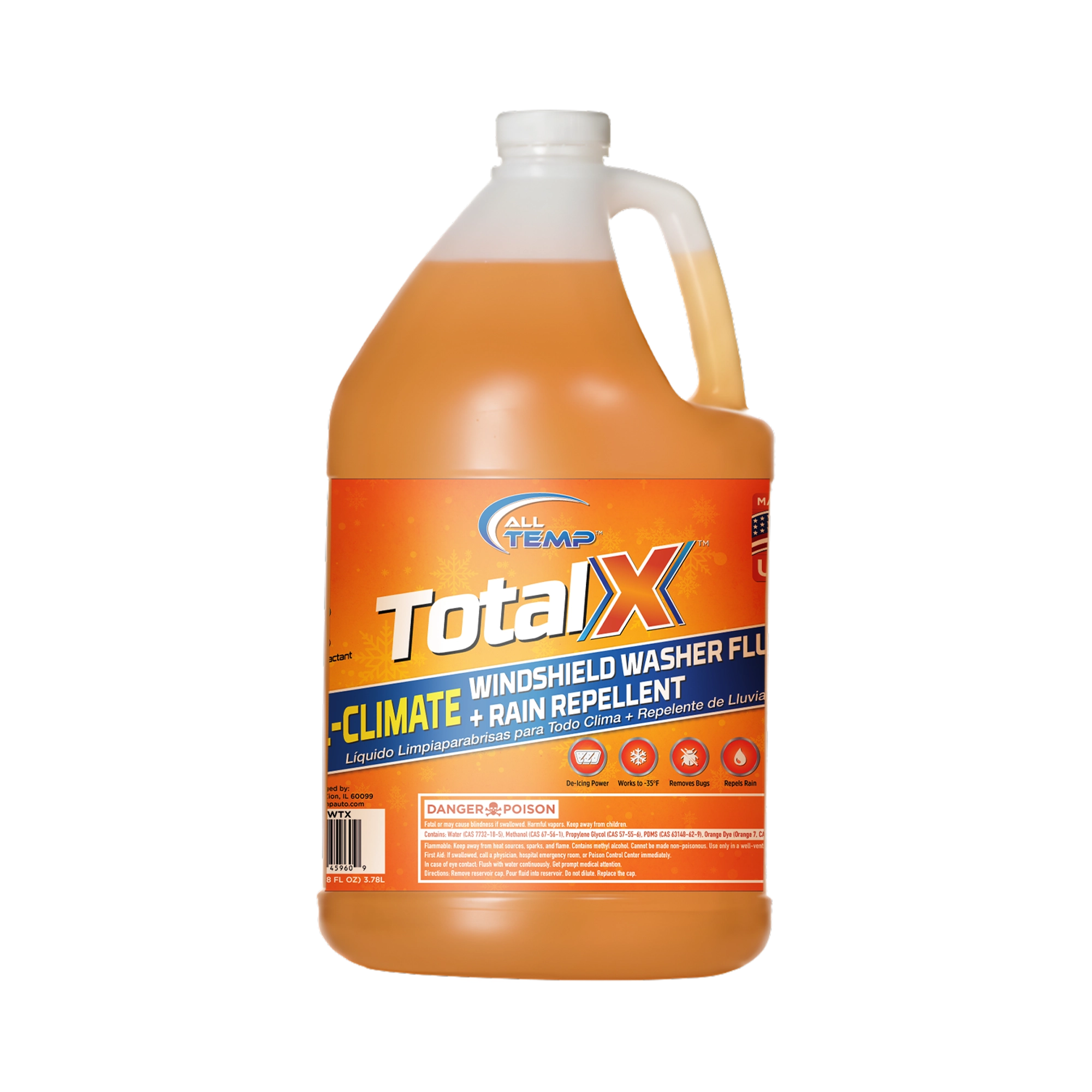 All Temp - Total Wash -35 6/1Gal | Bulk Pallet (35 Cases)