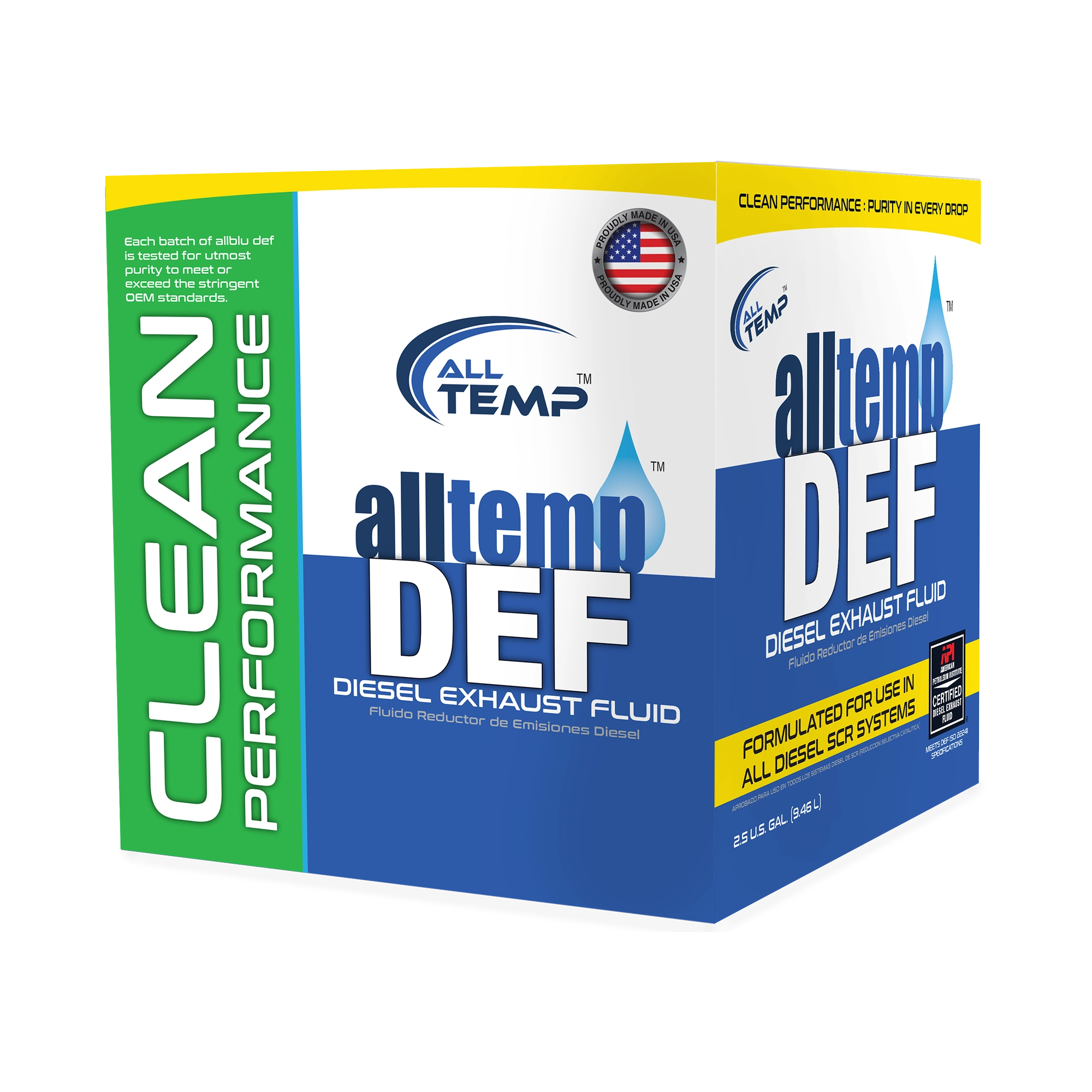 ALL TEMP - Def 2.5 Gallon | Bulk Pallet (80 Cases)