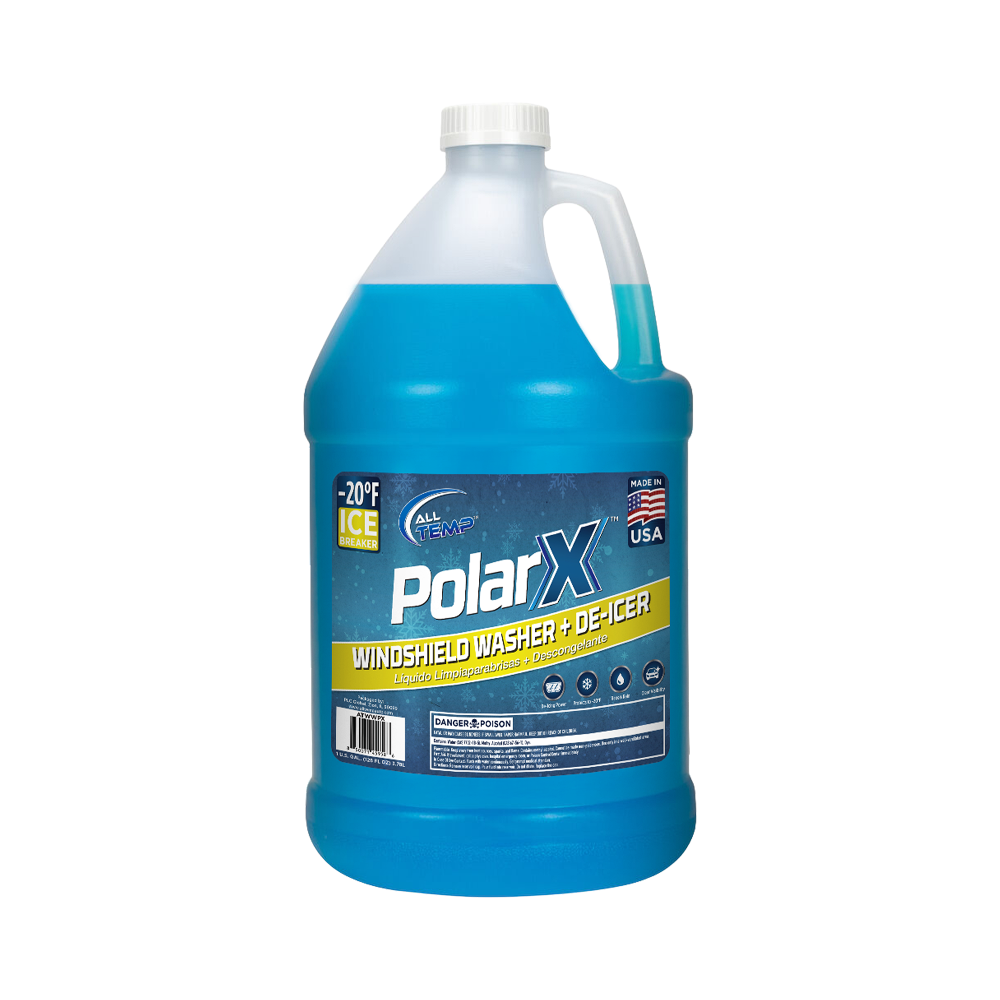 ALL TEMP - PolarX Wash -20 6/1Gal | Bulk Pallet (35 Cases)