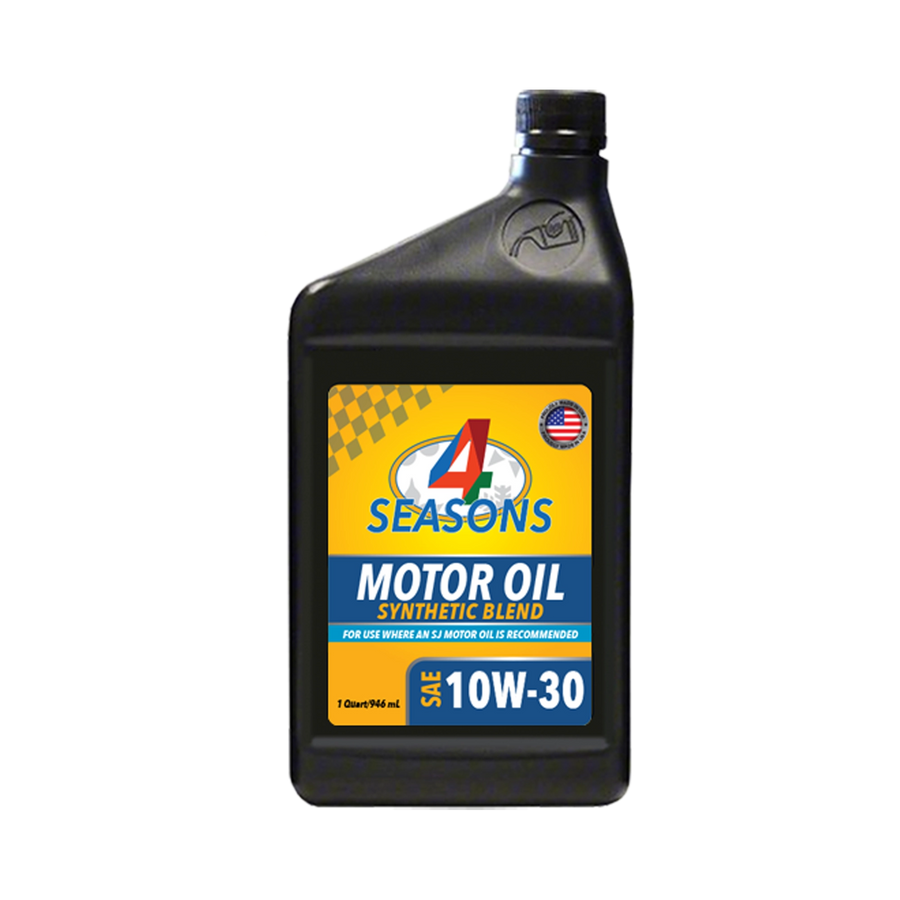 4 Seasons - Motor Oil 10w30 - 6/1qt | Bulk Pallet (182 Cases)
