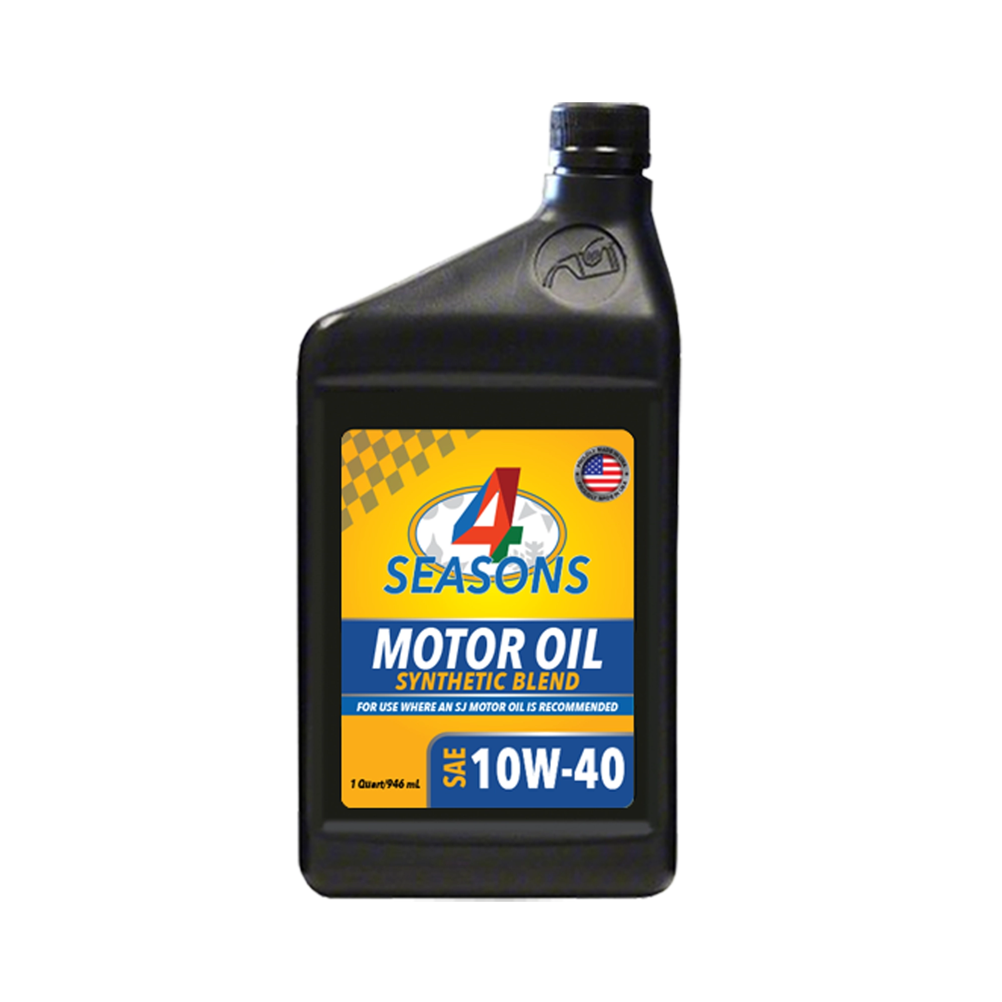 4 Seasons - Motor Oil 10w40 - 6/1qt | Bulk Pallet (182 Cases)