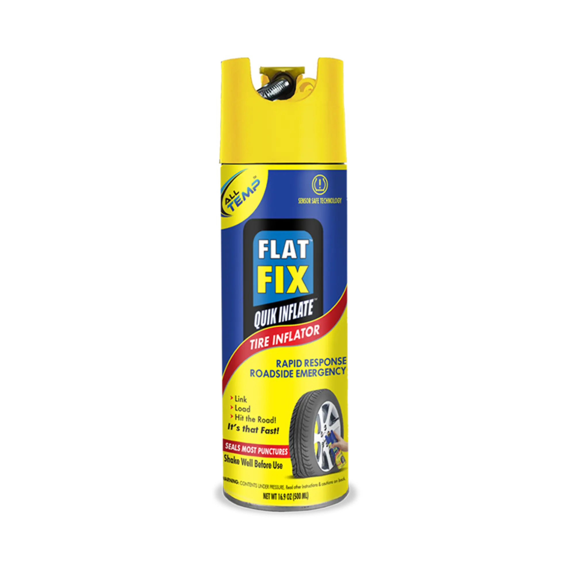 All Temp - Flat Fix Quick Inflate 12/16.9oz | Bulk Pallet (168 Cases)