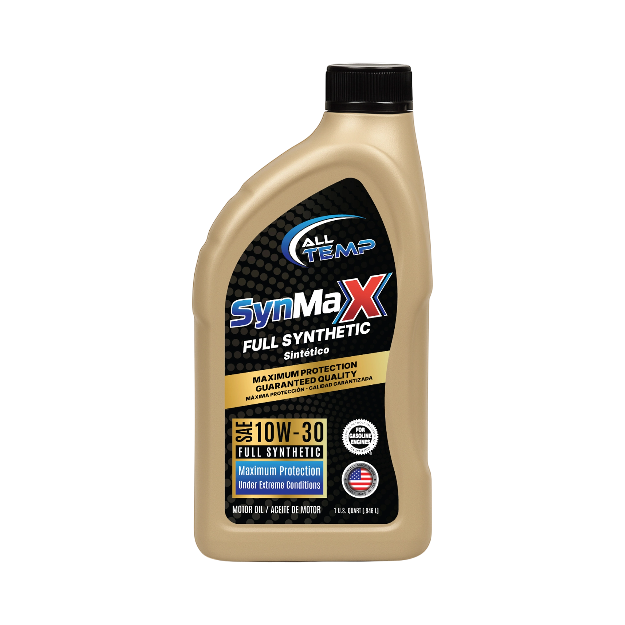 Syn Max - Full Synthetic 10W30 - 6/1qt | Bulk pallet (186 Cases)
