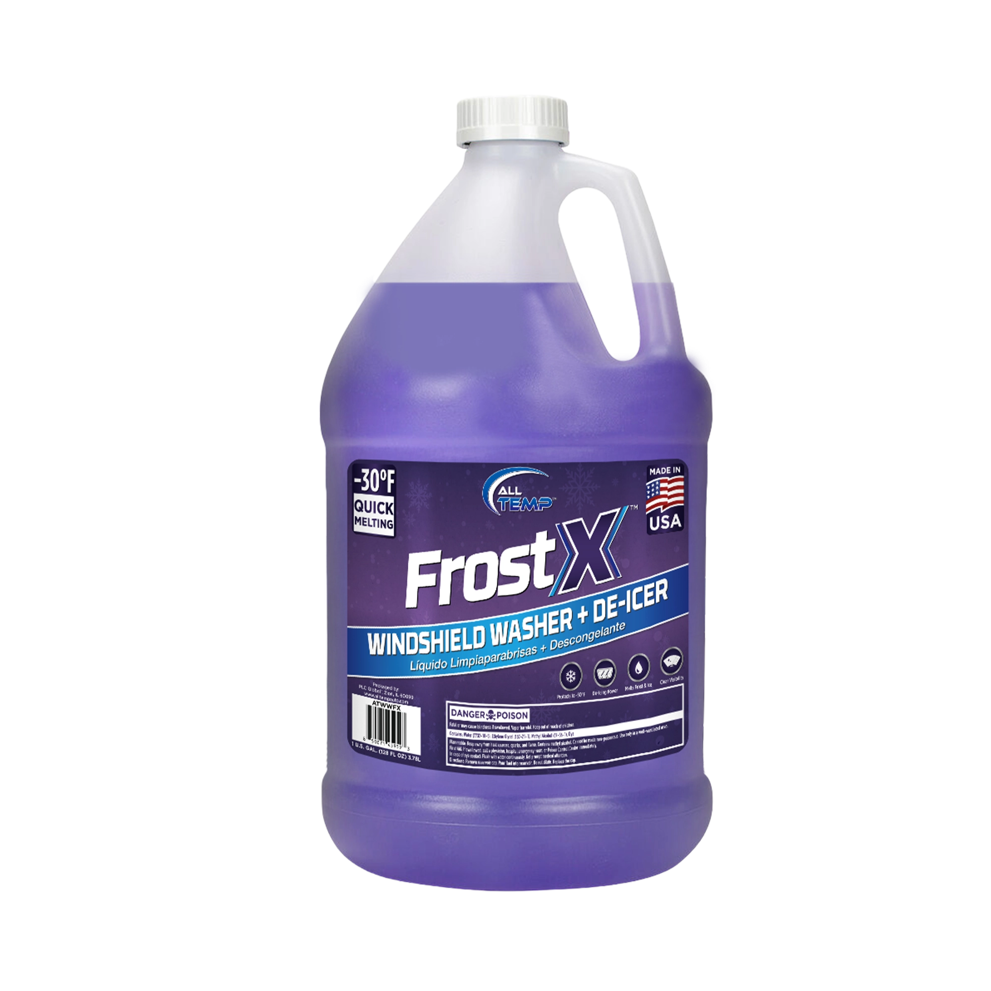 All Temp  - FrostX Wash -30 6/1Gal | Bulk Pallet (35 Cases)