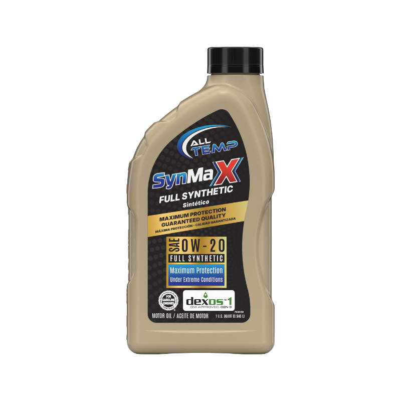 ALL TEMP - SynMaxX  - Full Synthetic 0W20 - 6/1qt | Bulk pallet (186 Cases)