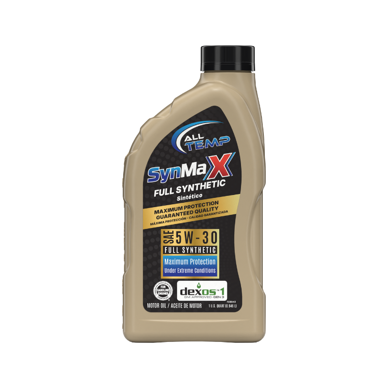 ALL TEMP - SynMaxX  - Full Synthetic 5W30 - 6/1qt | Bulk pallet (186 Cases)