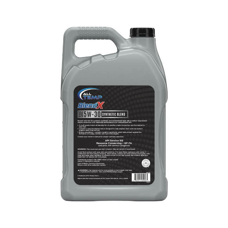 ALL TEMP - Blendx - Synthetic Blend 5W30 - 3/5qt | Bulk pallet (64 Cases)