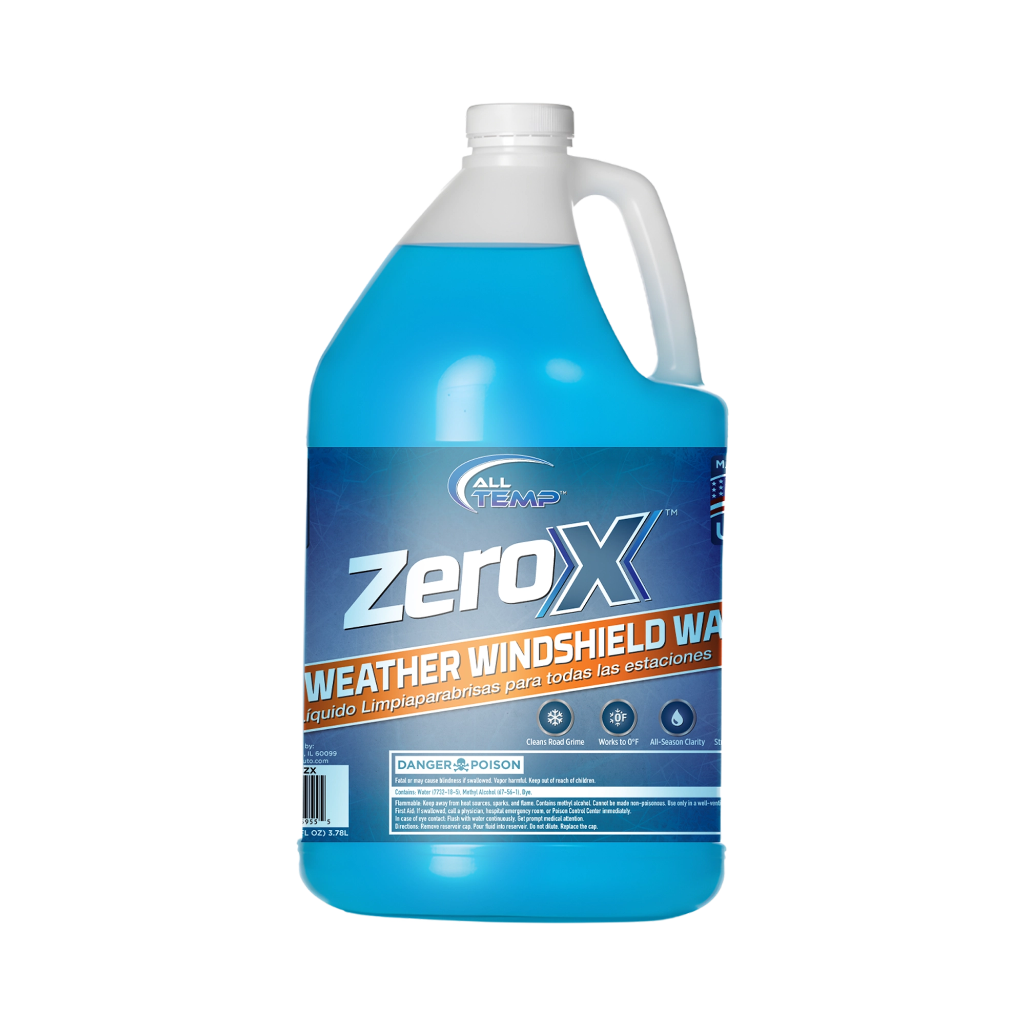 All Temp  - Zero Wash -0 6/1Gal | Bulk Pallet (35 Cases)