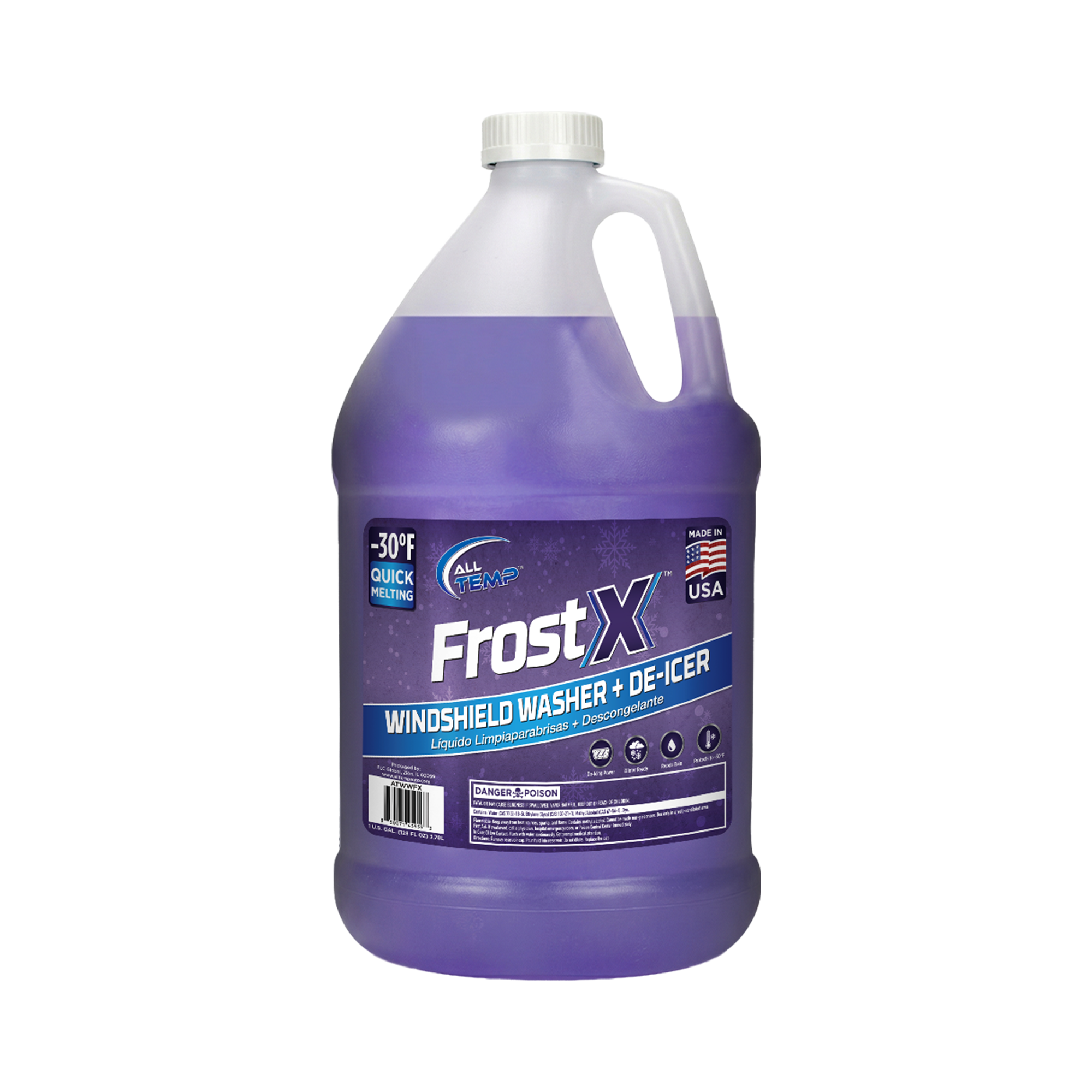 ALL TEMP - FrostX Wash -30 6/1Gal | Bulk Pallet (35 Cases)