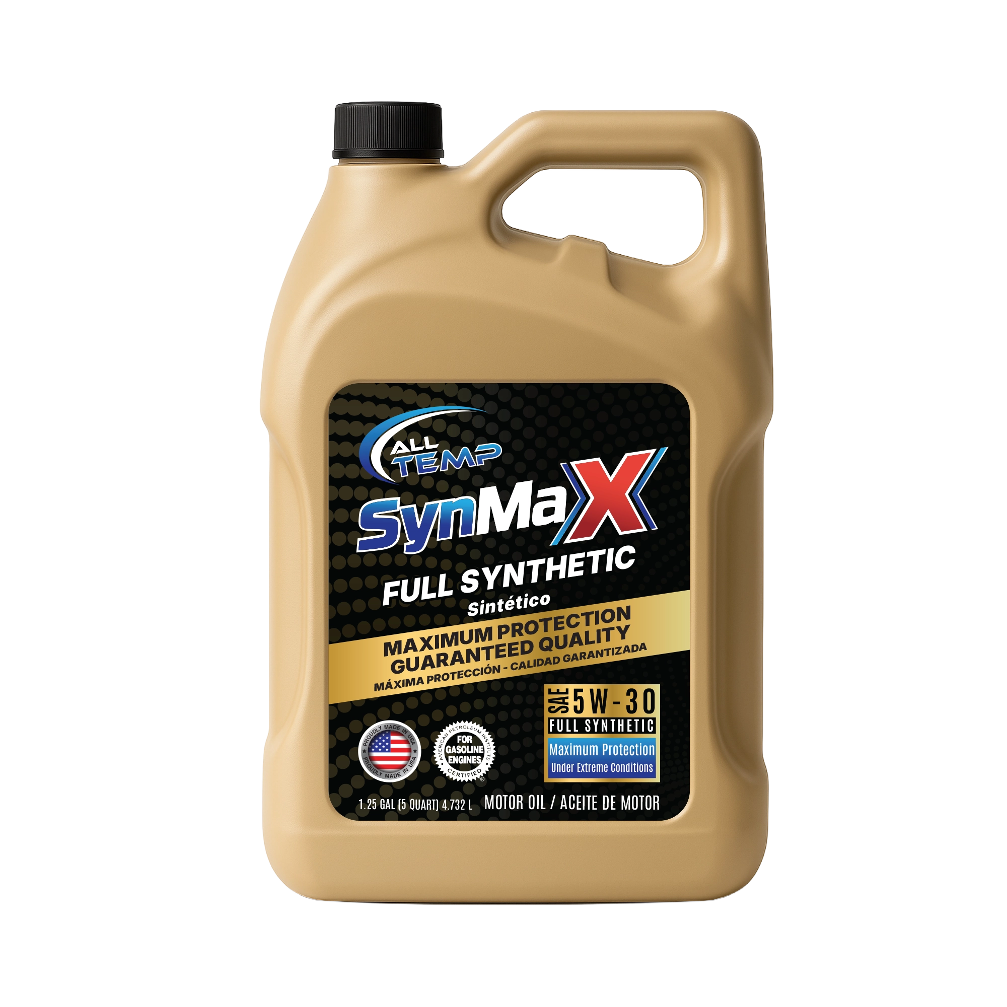 Syn Max - full synthetic 5W30 - 3/5qt | Bulk pallet (64 Cases)