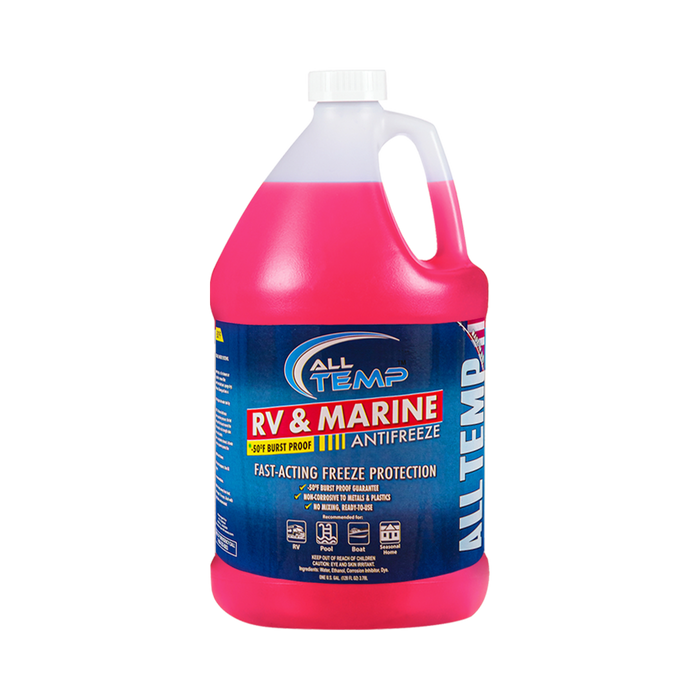 ALL TEMP - RV/Marine  -50 Antifreeze - 6/1Gal | Bulk Pallet (35 Cases)