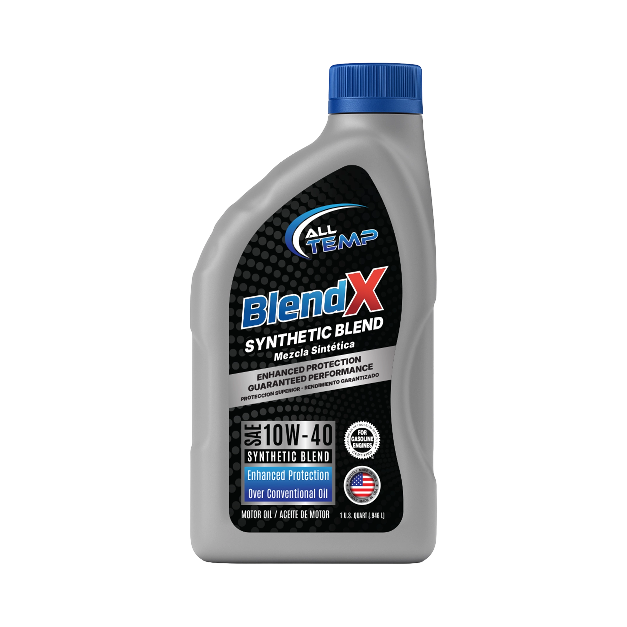 Blendx - Synthetic Blend 10W40 - 6/1qt | Bulk pallet (186 Cases)