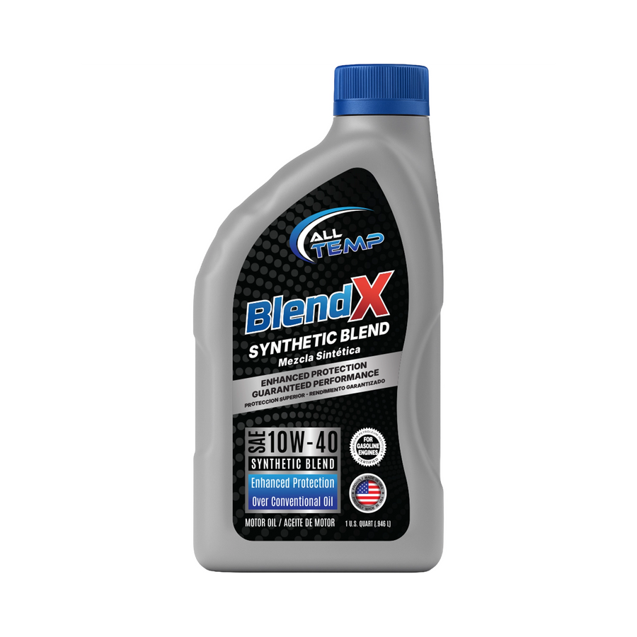 ALL TEMP - Blendx - Synthetic Blend 10W40 - 12/1qt | Bulk pallet (186 Cases)
