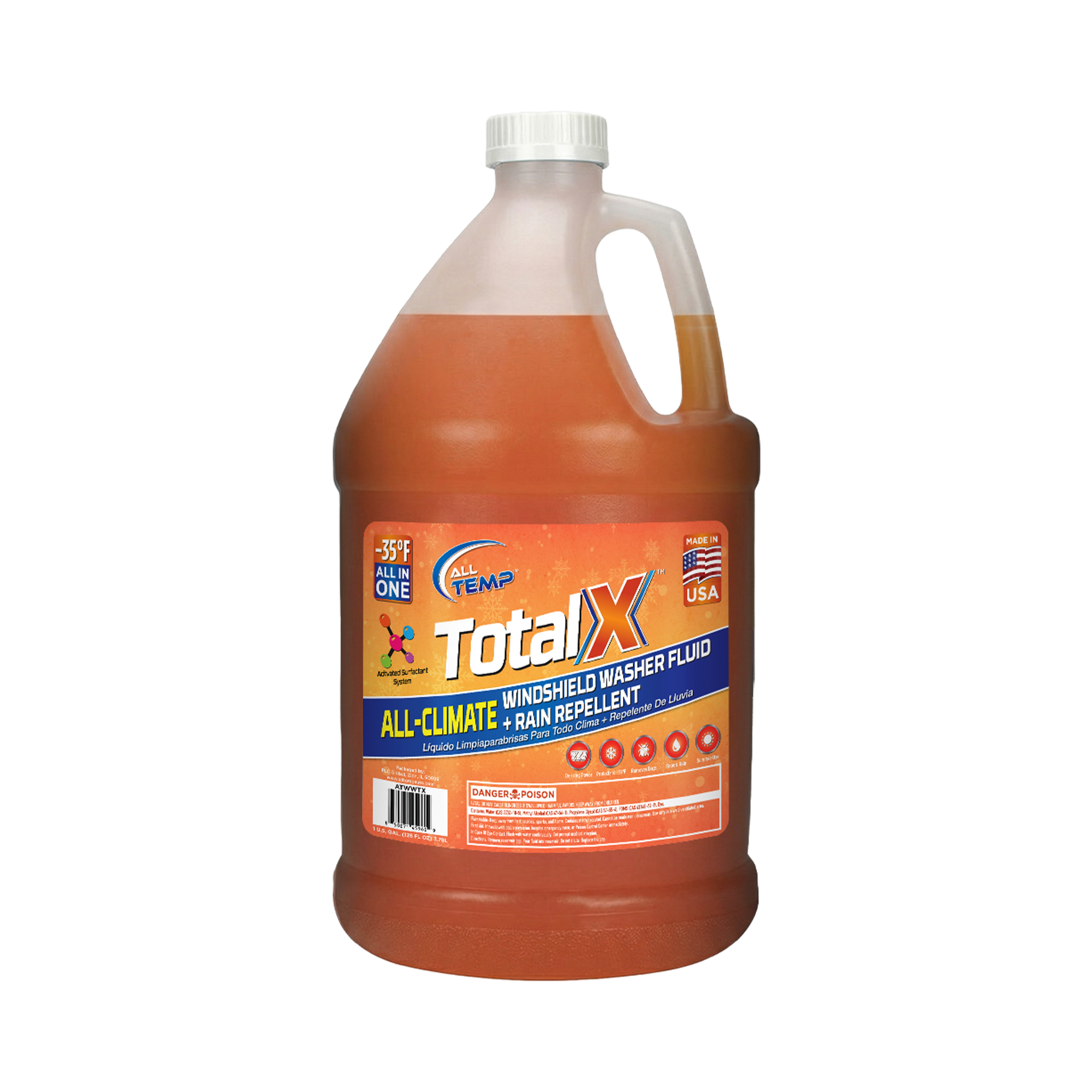ALL TEMP - TotalX Wash -35 6/1Gal | Bulk Pallet (35 Cases)
